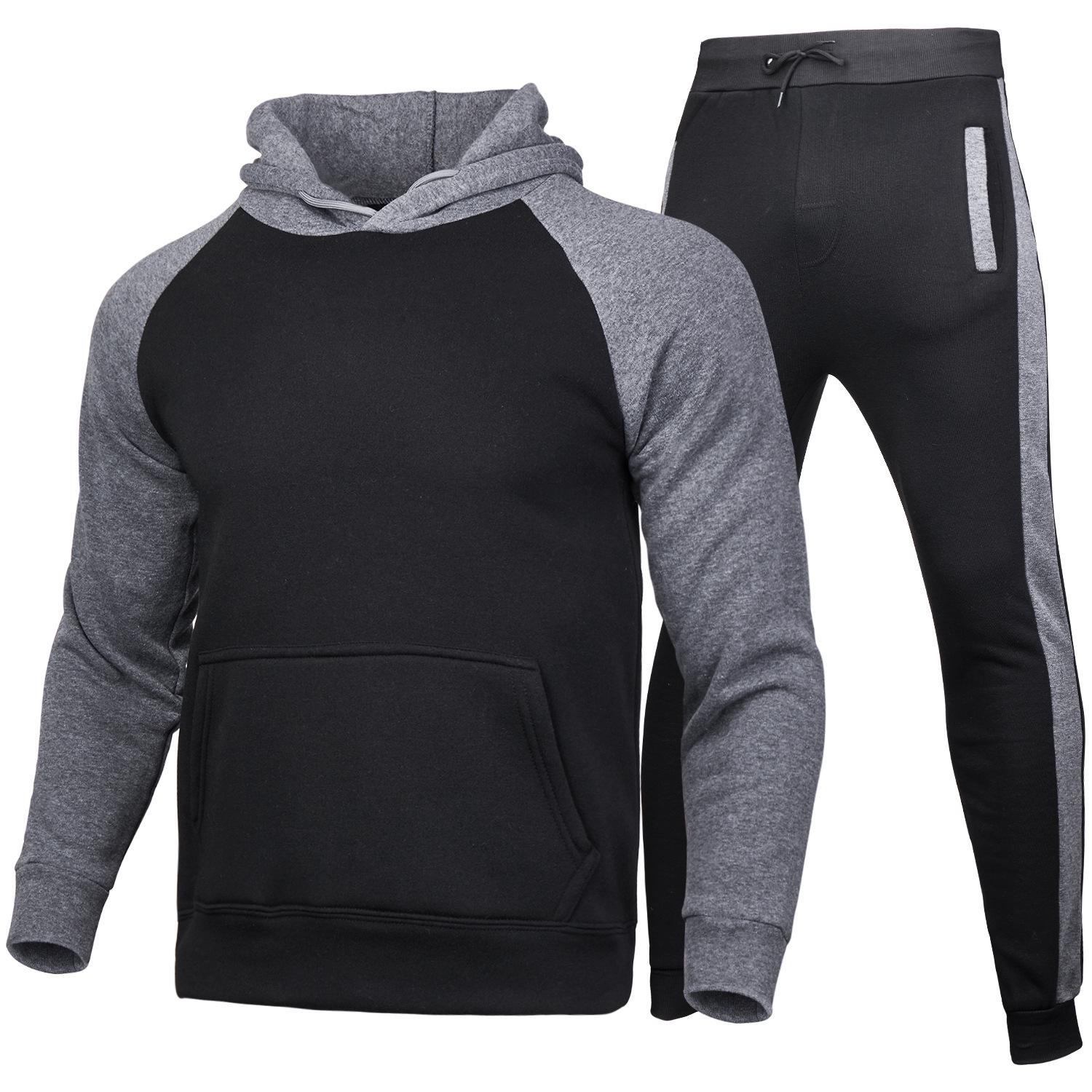 

Men s Fleece-Lined Sports Hoodie - Autumn/Winter 2026 Collection Double Extra Large