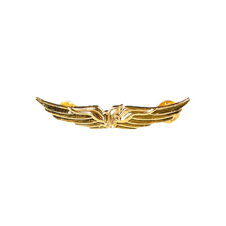Pilot Badge Aviation Wing Badge Captain Chest Badge Metal Airlines Lapel Pin Airman Wing Pin
