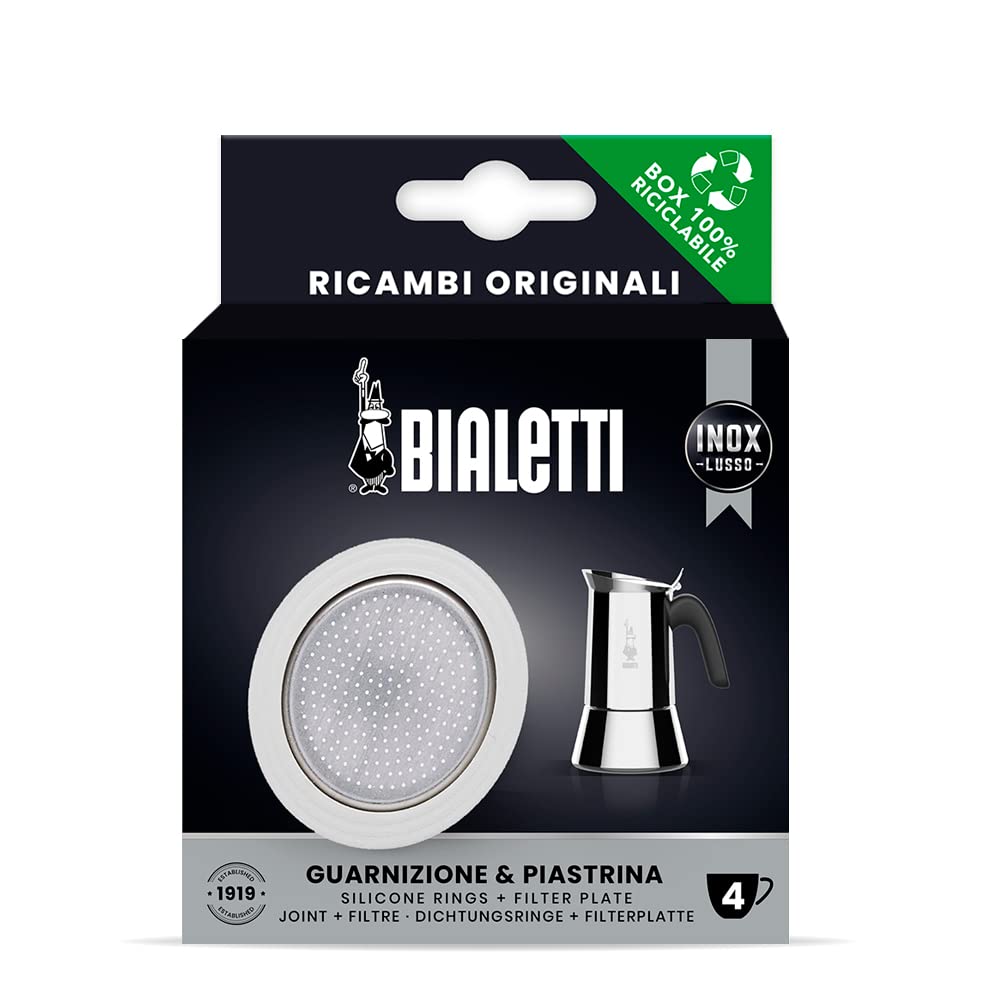 Bialetti Espresso Maker Replacement Parts Venus 4 Cup Packing & Filter 0800411 Approx. 6.3 x 6.3 x 0.4cm