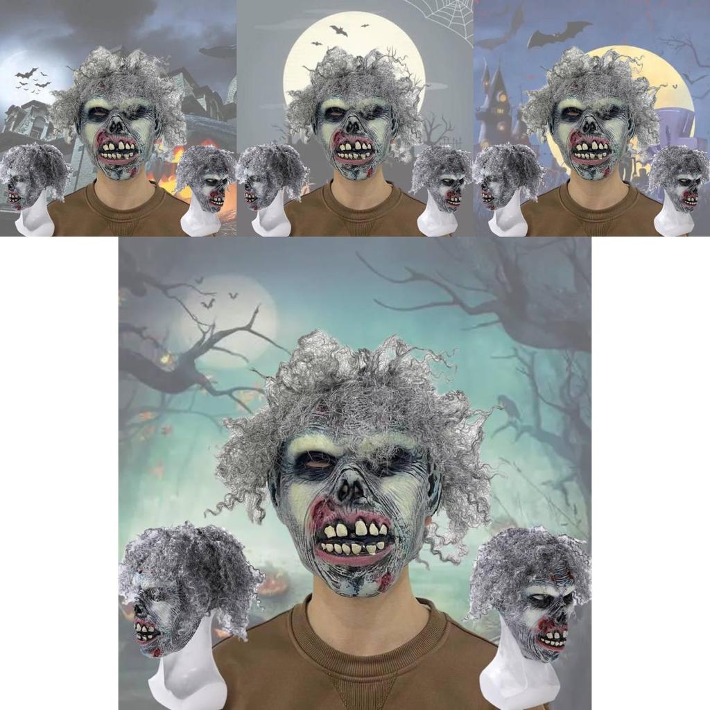 Scary Zombie Clown Mask For Halloween Parties Premium Latex Funny Design Ideal For Escape Rooms