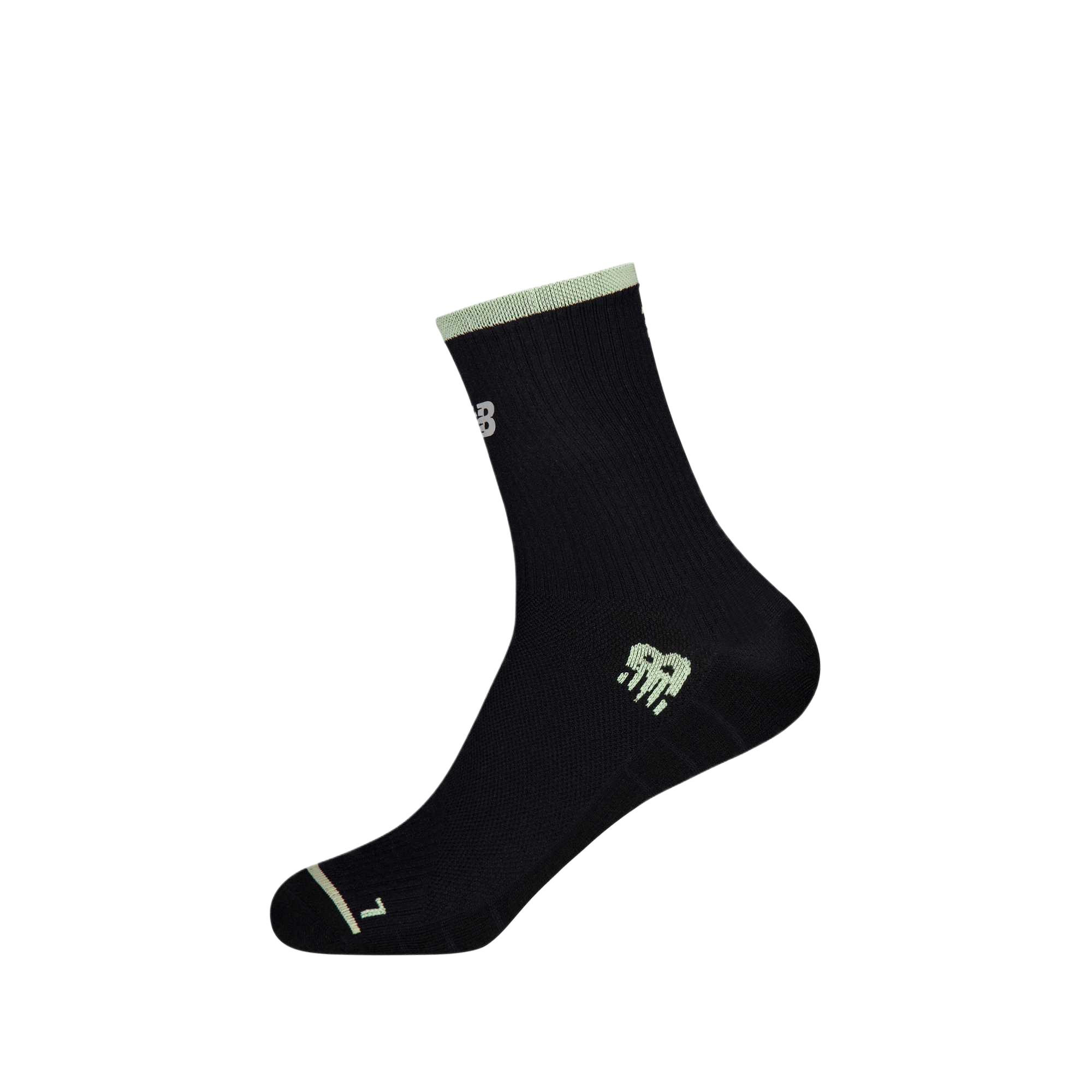 New Balance Running Socks Unisex 1 Pack Black LAS52435-BK M