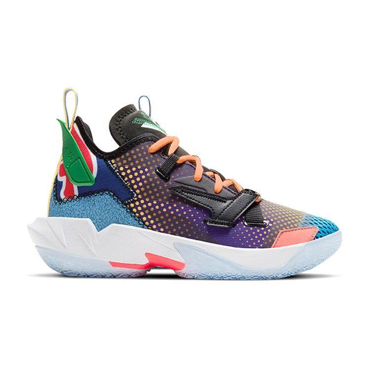 Air Jordan Why Not Zer0.4 GS Upbringing Kids Sneakers Multi-Color White DH0944-100