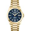 Strike Blue Dial Gold Stainless Steel Men's Quartz Watch 1514172