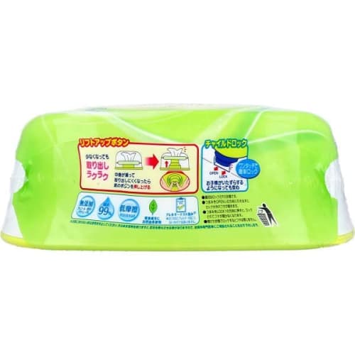 Unicharm Moony Baby Wipes, 76 Sheets