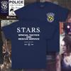 Resident Evil S.T.A.R.S. Wasbeer Politie Dep. Marineblauwe Unisex T-shirt (2-zijdig) S-5XL Unisex T-shirt