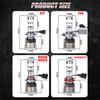 5000W 5000000LM H7 H4 Canbus Car Headlight Mini Lens H11 H8 9005 9006 HB3 HB4 LED Projector Bulb 6000K Auto Motorcycle Mini Lens
