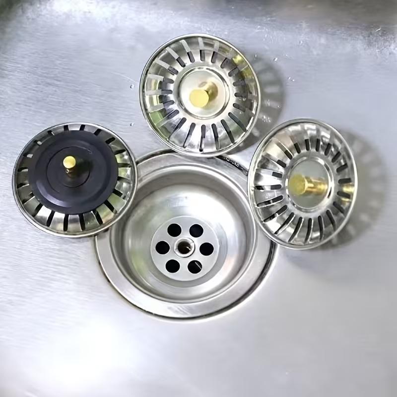1-20PCS Kitchen Sink Strainer Stopper Waste Plug Sink Filter Filtre Sink Strainer Filter Floor Drain Kitchen Tools