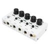 Stereo Headphone Amplifier 4 Channel Headphone Amplifier Splitter with 1 4 Inch Input Output for Studio Stage