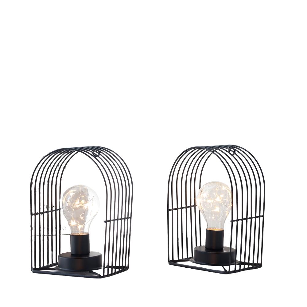 

Набор из 2 ламп на батарейках 7 В Уникальный беспроводной настенный светильник Металлическая настенная лампа с 6-часовым таймером Гирлянды black чёрный