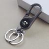 Keys Organizer Car Keychain Metal Key Buckle Car Key Holder Double Ring  Keychain  Small Gift