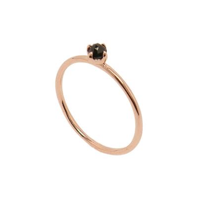 UNI.J Spinell enkel Roséguld Ring Ir262