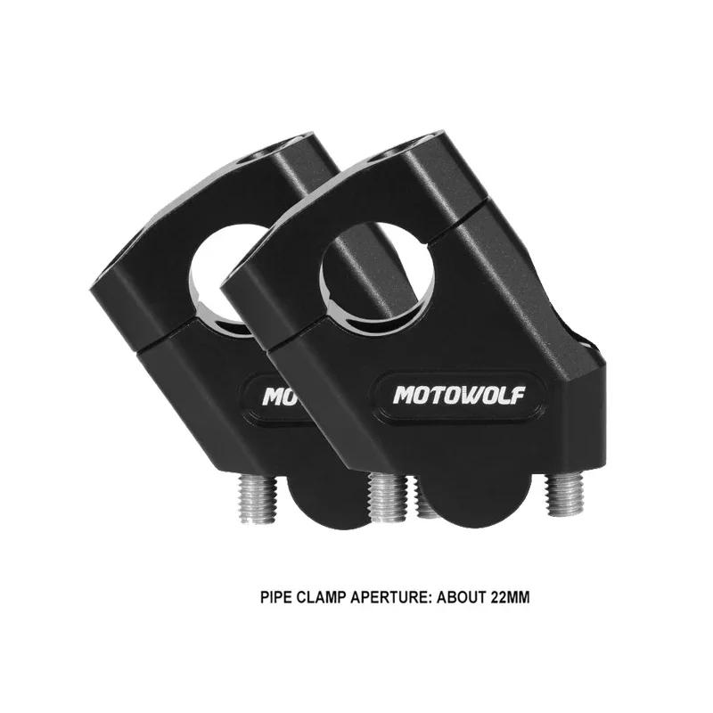 Motorcycle Handlebar Riser Bar Mount Handle Clamp Universal 28mm 22mm For Honda For BMW R1200GS For YAMAHA MT07 MT09