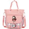 Demon Slayer Tote Bag Crossbody Bag Carrying Bag Shoulder Bag for Teenager Girl Boy Back To School Bag Men Women Leisure Travel Bag Mochila