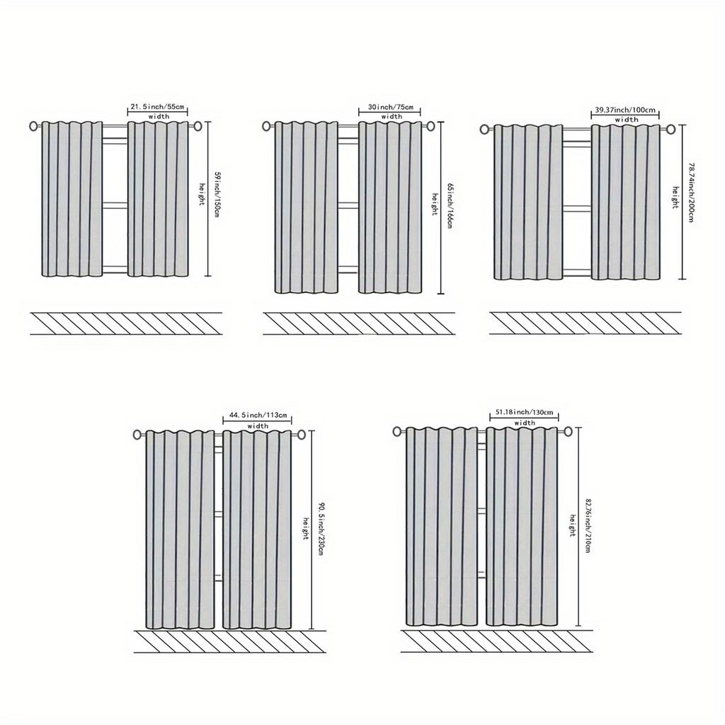 Set Of 2 Mystical Zodiac Moon Phase Print Curtains Black Polyester Drapes Design Perfect Curtain Semi Sheer Made With Rod Pocket