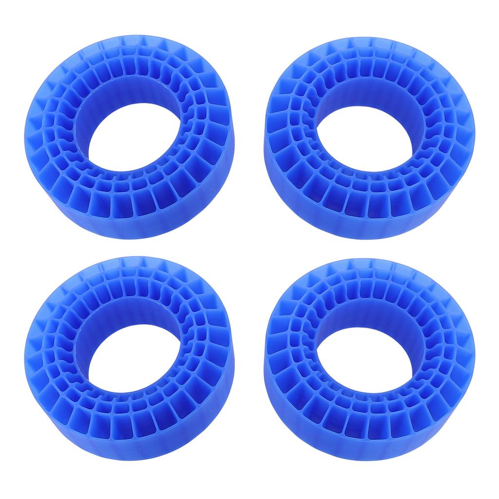4Pcs RC Tire Foam Insert 3 Layers Hollow Waterproof Temperature Resistant Silicone RC Car Tire Foam for 1 10 RC Car 1.9