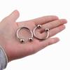 Men's Metal Lock Glans Ring: Erotic Desensitization for Shared Pleasure and Extended Ejaculation.