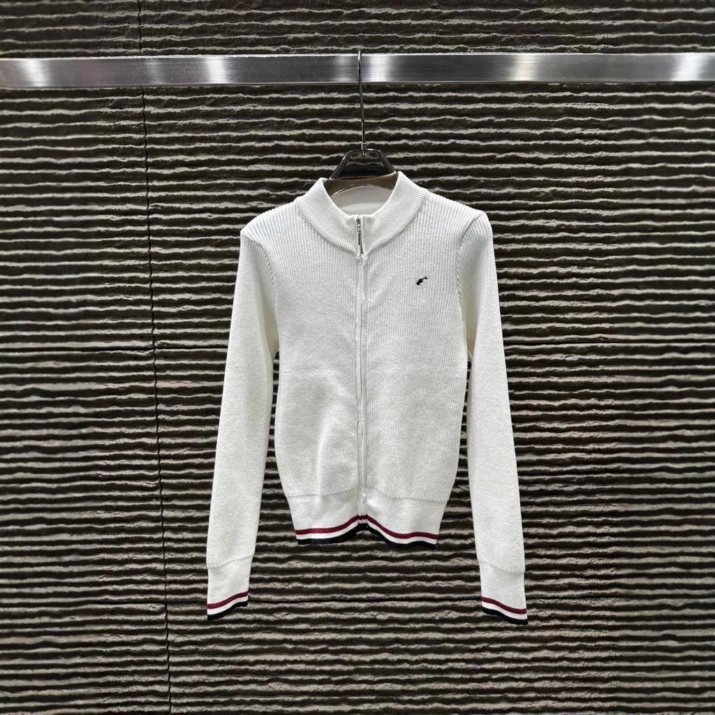 Little Pony 2025 A/W Small Logo Embroidery Zipper Knit Cardigan - Age-Reducing, Slimming, Versatile Top