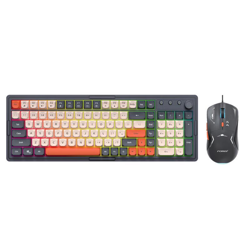 

FOREV FV-Q908 Wired Gaming Keyboard and Mouse Combo