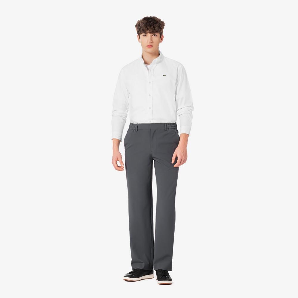 Lacoste Men's Semi-Wide Easy Slacks HH633E-56GS5T
