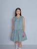 Bomnal Boutique Zip-Up Mini Dress _ Sky
