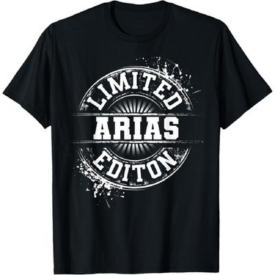 ARIAS Grappige Achternaam Stamboom Verjaardag Reünie Cadeau Idee T-shirt