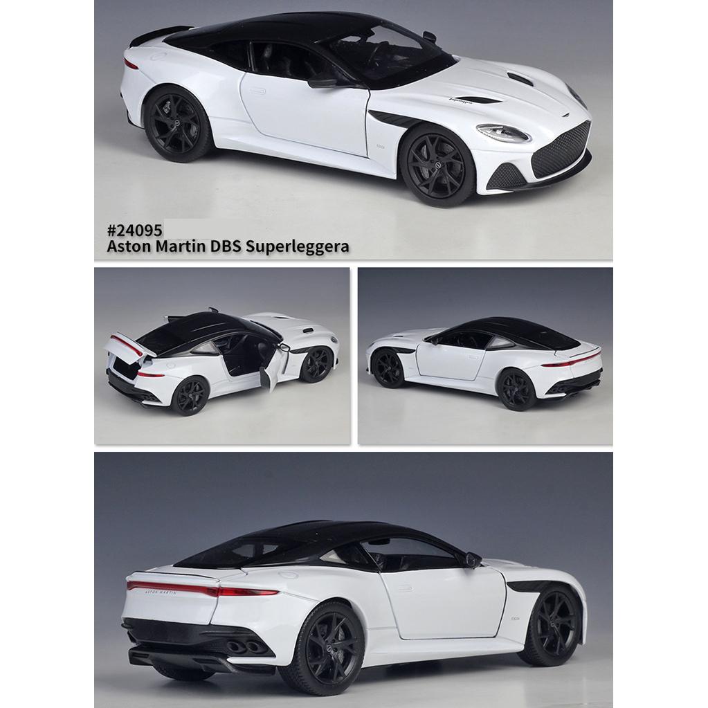 1/24 Scale WELLY Aston Martin DBS Superleggera Alloy Car Model Diecasts Metal Toy Vehicles Model Car Model High Simulation Collection Παιδικά δώρα