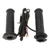 Motorcycle Heated Handlebar Grips Water Resistant DC12V Rubber Electric Hand Grip Warmer with Adjustable Temperature