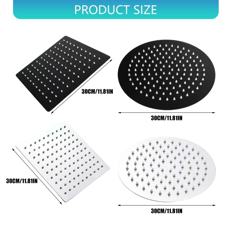 Strong Steel Shower Head Water Saving Adapters Easy To Use Build for Durability Providing Comfort & Simple Maintenance