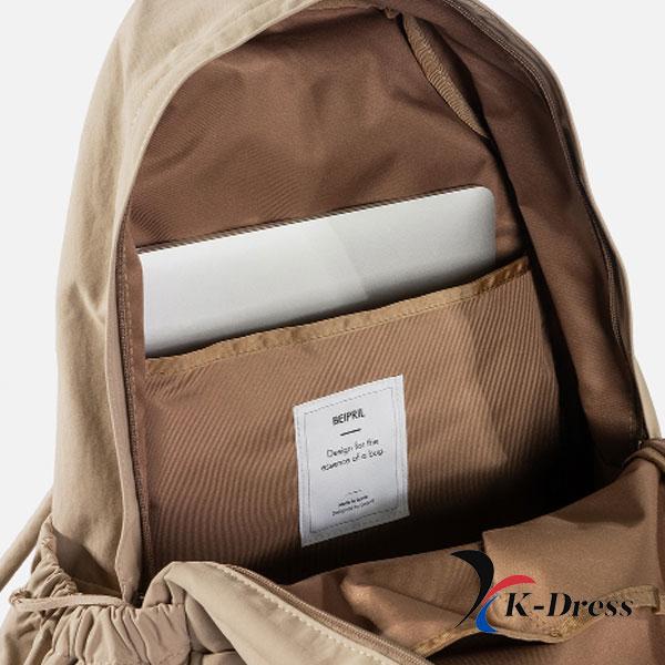 Mochila de viaje unisex BEIPRIL Liner Ivory Daily para estudiantes y profesionales.