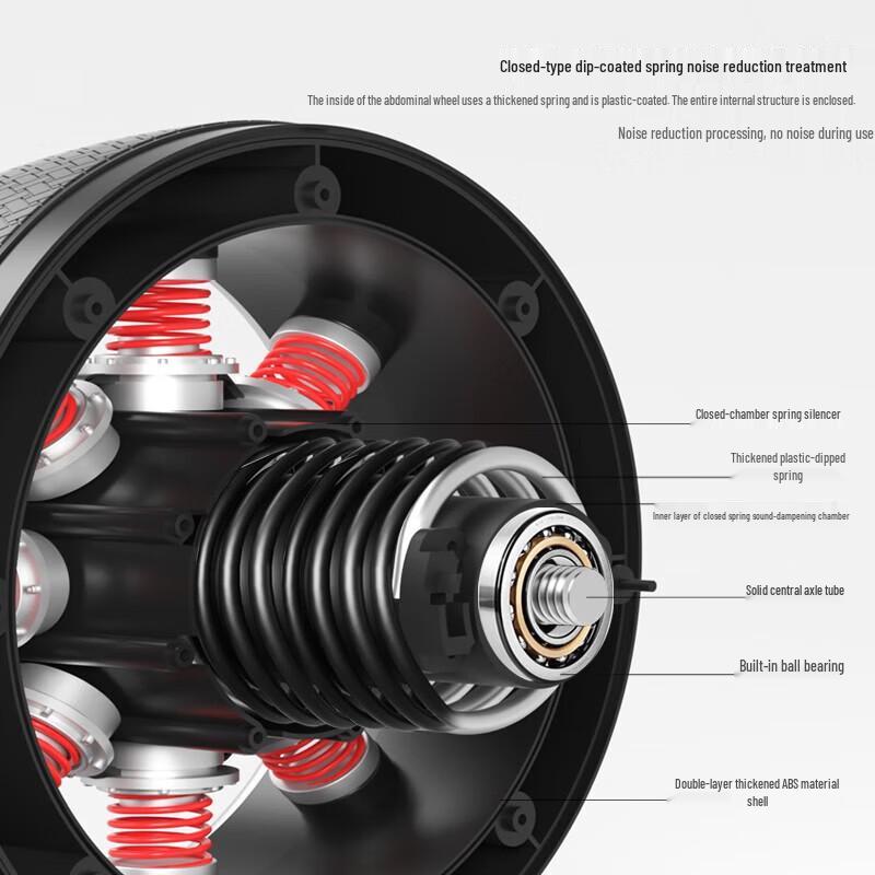 Roue abdominale FEEBO à rebond automatique et silencieuse