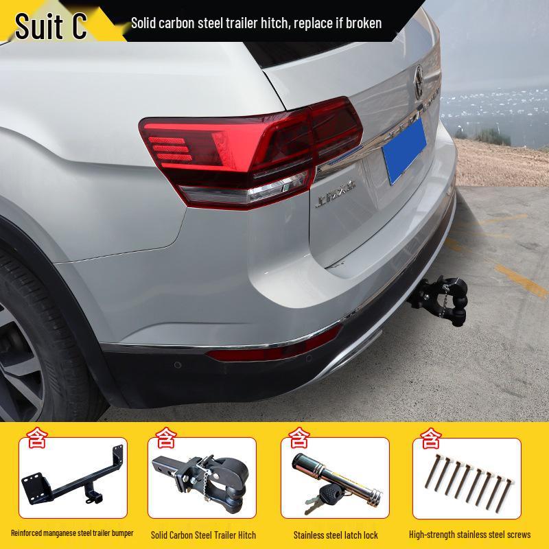 Reinforced Volkswagen Touareg, Touareg-L, Tiguan L Tow Hitch Upgrade Kit