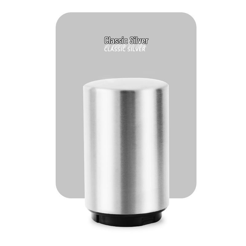 Personalized Multifunctional Stainless Steel Automatic Press Bottle Opener with Laser Logo