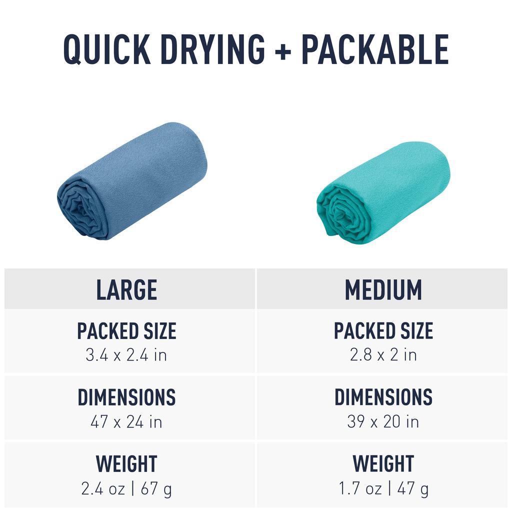 SEA TO SUMMIT Air Light Towel L ST82765 Outback