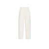 Less 2025 Spring Cotton Blend Tapered Ankle Pants