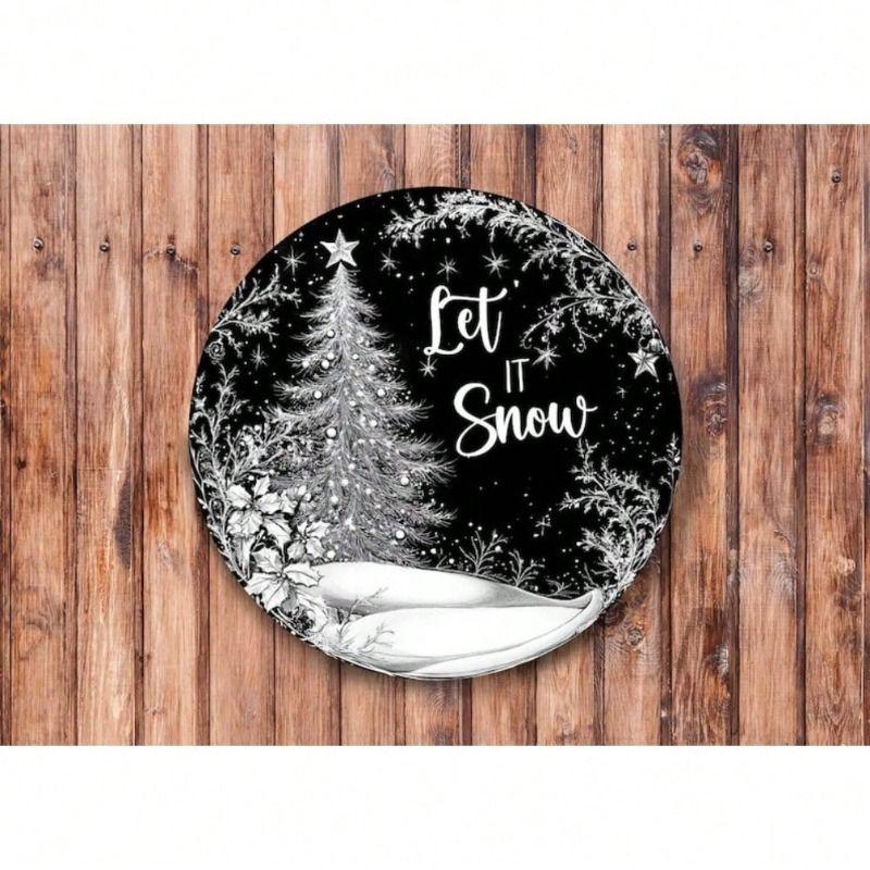 Metal Wall Art Sign Home Decor 20x20cm