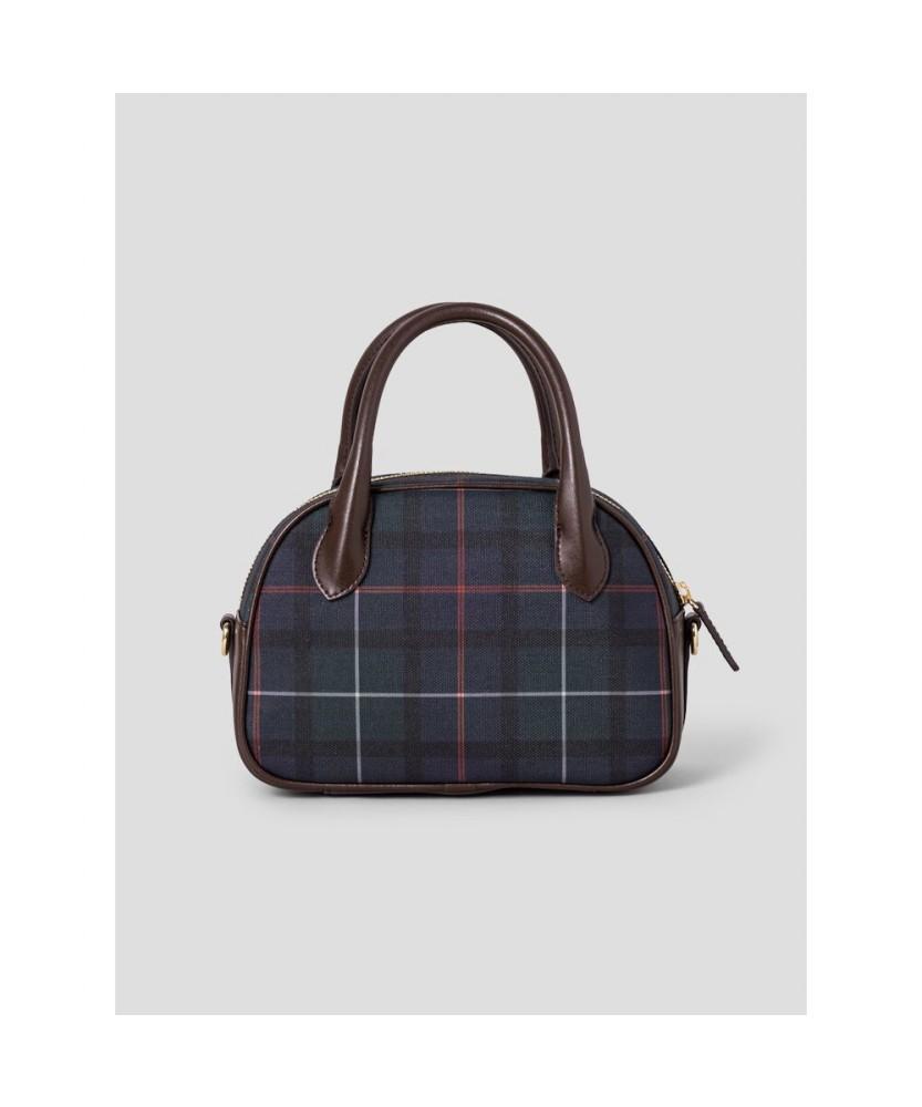 Beanpole Accessory Core Check Pvc Top Zipper Tote Bag Green