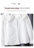 Premium Girls' 100% Cotton Long-Sleeve Shirt - School Style for Spring/Autumn 2026