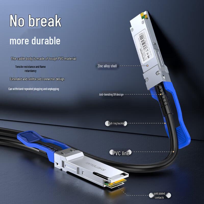 Shengwei 100G QSFP28 DAC High-Speed Stacking Cable