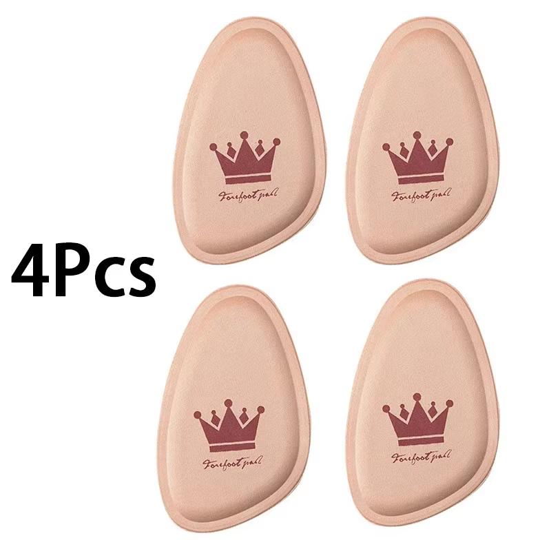New Women's High-heeled Insoles - Non-slip Breathable Forefoot Pads with Sweat-absorbing Sponge Inserts