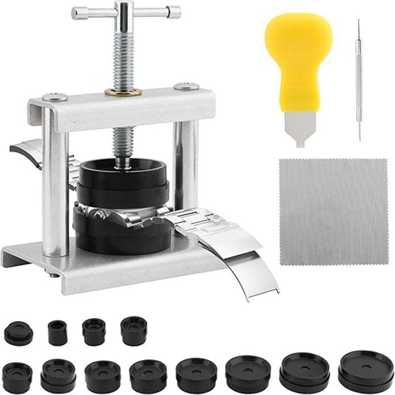 Portable Watch Back Cover Press & Repair Tool Set