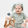 Cartoon Soother Holder Animals Doll Nipple Holder Clips Kawaii Baby Cloth Pacifier Chain  Children