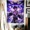 Code Geass Wall Tapestry Aesthetic Wall Hanging Printed Fabric Blanket Decorative Tapestries for Bedroom Living Room Home Decor