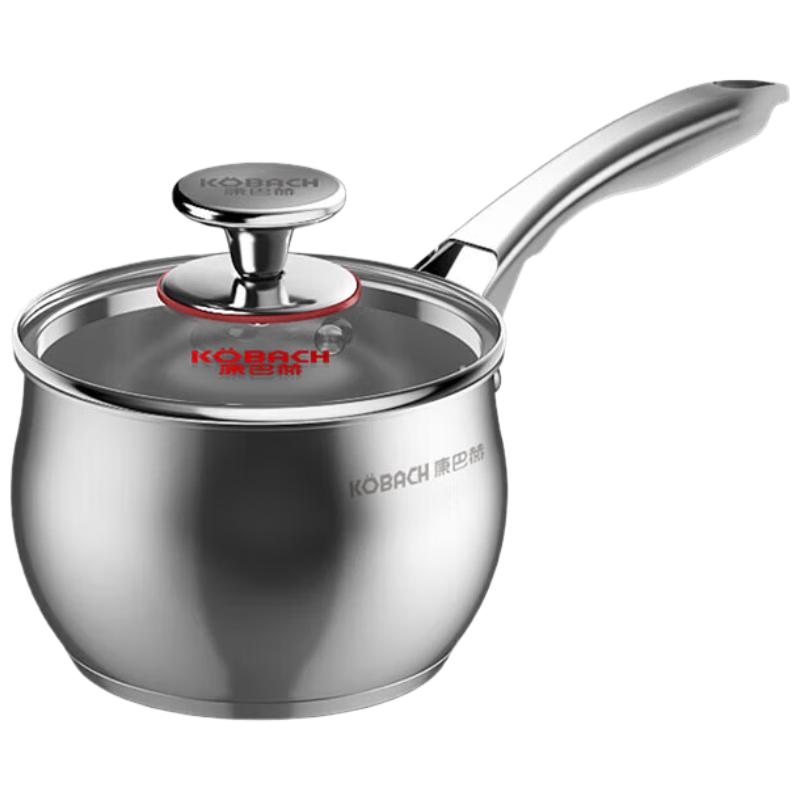 Kangbakh 16cm 304 Stainless Steel Non-Stick Saucepan