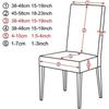 Velvet Fabric Chair Cover Super Soft Chair Covers For Dining Room Luxurious Office Seat Cases Stretch For Banquet