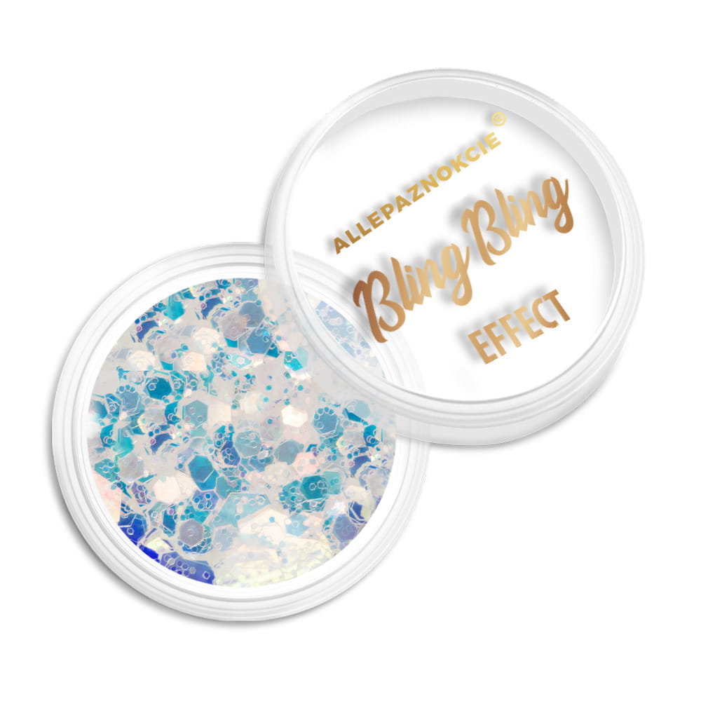 Pyłek Do Paznokci Bling Bling Effect Allepaznokcie 1 G Nr 08