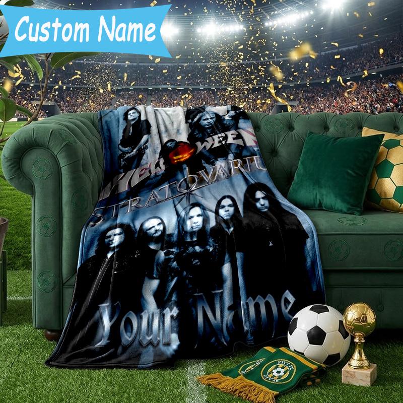 Custom Personalized Blanket Helloween Soft Throw Blanket, Suitable for Family and Friends, Sofa Blanket,Home Decor Christmas gift