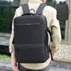 New Arrivals Open Run Unisex Matte Faux Leather Business Backpack Square Bag