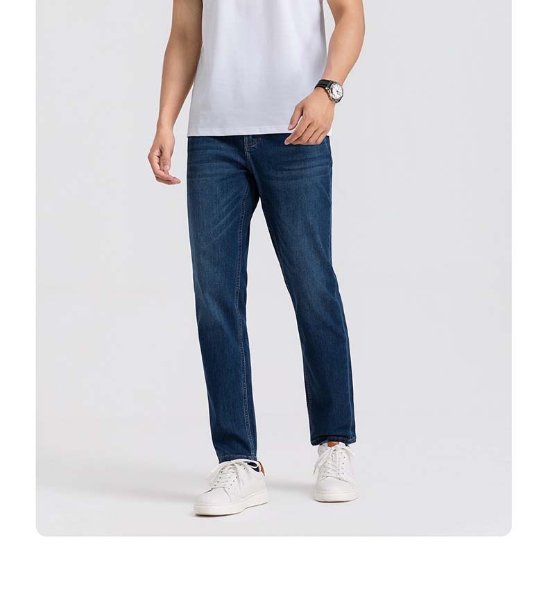 [Versatile Round Neck] Langdeng Men's Spring/Summer New Collection Long Staple Cotton Skin Friendly Breathable Round Neck Short Sleeve T-shirt