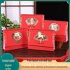 2026 Chinese Style Year of the Horse Red Desk Calendar – Creative Cut-out Design