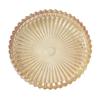 3.94" Pillar Candle Holders,Glass Coasters Decorative Candle Plate and Tray Clear Glass Candle Plates for Centerpieces